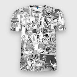 Мужская футболка 3D Slim Kuroko no Basket pattern