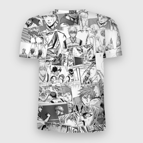 Мужская футболка 3D Slim Kuroko no Basket pattern, цвет 3D печать - фото 2