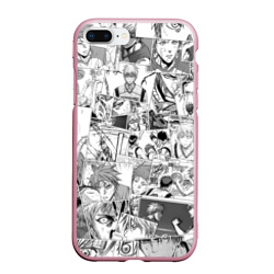 Чехол для iPhone 7Plus/8 Plus матовый Kuroko no Basket pattern