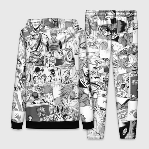 Женский костюм 3D Kuroko no Basket pattern, цвет черный - фото 2