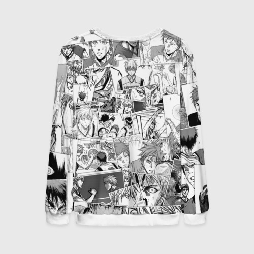 Мужской свитшот 3D Kuroko no Basket pattern, цвет белый - фото 2