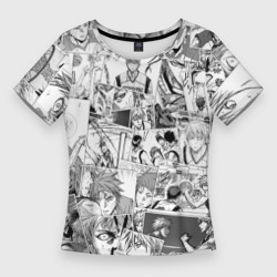 Женская футболка 3D Slim Kuroko no Basket pattern