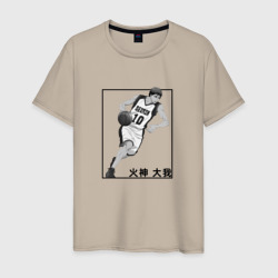 Taiga Kagami арт – Мужская футболка хлопок с принтом купить со скидкой в -20%