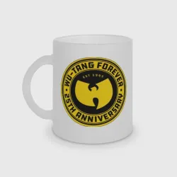 Кружка матовая стеклянная Forеver Wu