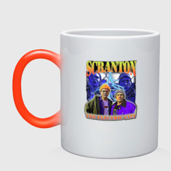 Кружка хамелеон Scranton electric city