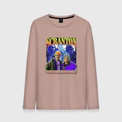 Мужской лонгслив хлопок Scranton electric city