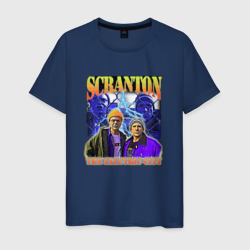 Мужская футболка хлопок Scranton electric city