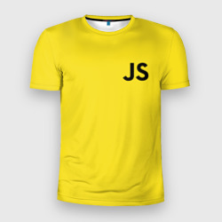 Мужская футболка 3D Slim Javascript язык