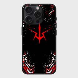 Чехол силиконовый для Apple iPhone 15 Pro матовый Code geass