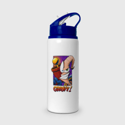 Бутылка для воды с трубочкой Jim Groovy!