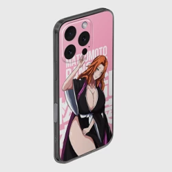 Чехол для iPhone 16 Pro силиконовый с защитой камеры Matsumoto Rangiku - фото 2