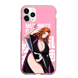 Чехол для iPhone 11 Pro Max матовый Matsumoto Rangiku