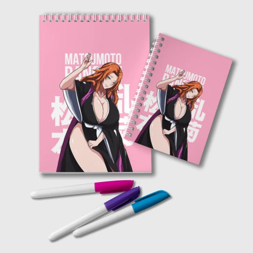 Блокнот Matsumoto Rangiku