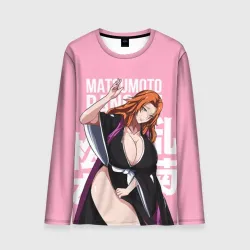 Мужской лонгслив 3D Matsumoto Rangiku