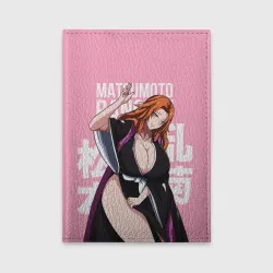 Обложка для автодокументов Matsumoto Rangiku