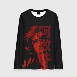 Мужской лонгслив 3D Abarai Renji