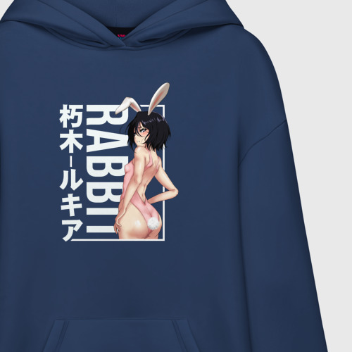 Худи SuperOversize хлопок Rabbit Rukia - фото 3