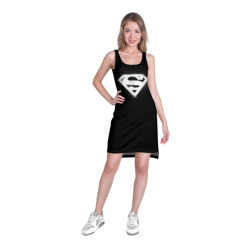 Платье-майка 3D Граффити символ Superman - фото 2