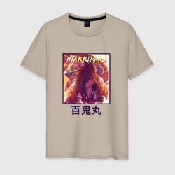 Хяккимару art – Мужская футболка хлопок с принтом купить со скидкой в -20%
