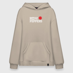 Худи SuperOversize хлопок RHCP. Logo Red Hot Chili Peppers