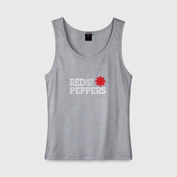 Женская майка хлопок RHCP. Logo Red Hot Chili Peppers