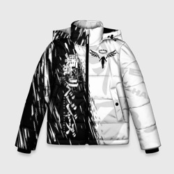 Зимняя куртка для мальчиков 3D Walhalla team logo black Токийские мстители