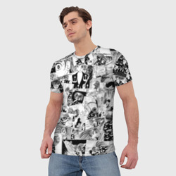 Мужская футболка 3D Dororo pattern - фото 2