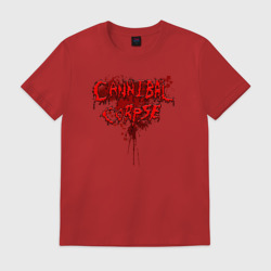 Мужская футболка хлопок Cannibal bleeding 