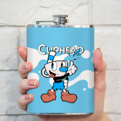 Фляга Cuphead синяя чашечка - фото 2