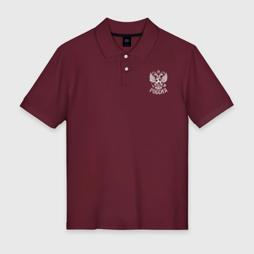 Мужское поло хлопок Russian Football