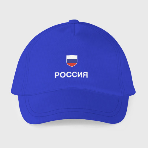 Детская бейсболка Моя Россия, цвет синий - фото 2