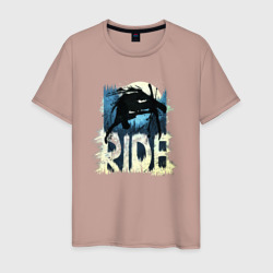 Мужская футболка хлопок Ride Ski