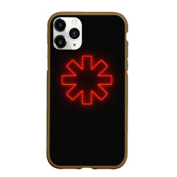 Чехол для iPhone 11 Pro матовый RHCP Neon