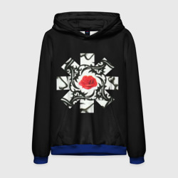 Мужская толстовка 3D RHCP Logo Red Rose