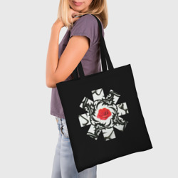 Шоппер 3D RHCP Logo Red Rose - фото 2