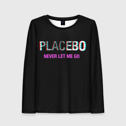 Женский лонгслив 3D Placebo Never Let Me Go, цвет 3D печать