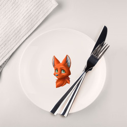 Тарелка Милая лисичка Cute fox