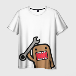 Domo-Kun с инструментом – Мужская футболка 3D с принтом купить со скидкой в -26%