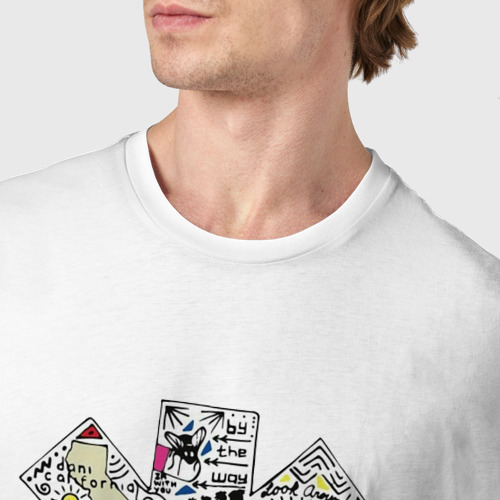 Мужская футболка хлопок с принтом RHCP - Really High & Crazy People, фото #4