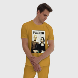 Мужская пижама хлопок Placebo рок-группа - фото 2