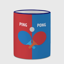 Кружка с полной запечаткой Ping pong теннис - фото 2