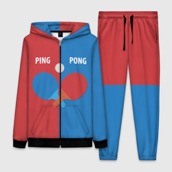 Женский костюм 3D Ping pong теннис