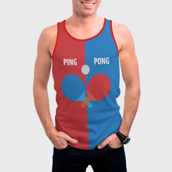 Мужская майка 3D Ping pong теннис - фото 2