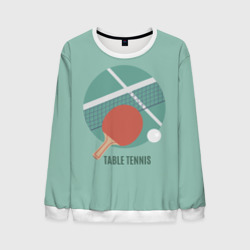 Мужской свитшот 3D Table tennis Теннис