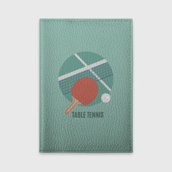 Обложка для автодокументов Table tennis Теннис
