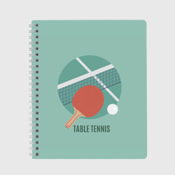 Тетрадь Table tennis Теннис