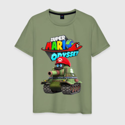 Мужская футболка хлопок Tank Super Mario Odyssey