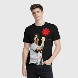 Мужская футболка 3D Red Hot Chili Peppers RHCP - фото 2