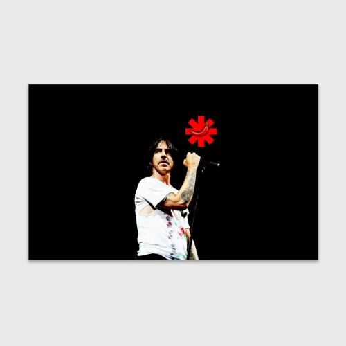 Бумага для упаковки 3D Red Hot Chili Peppers RHCP