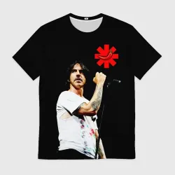 Мужская футболка 3D Red Hot Chili Peppers RHCP